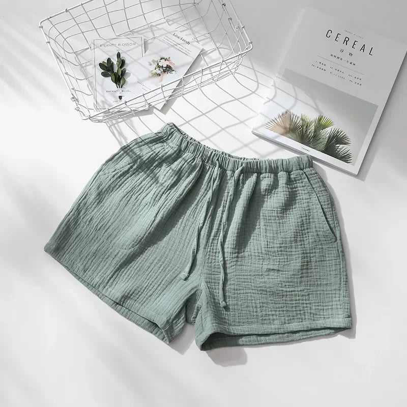 Crepe Cotton Shorts™ — Sleep Cool, Move Free, and Feel Blissfully Comfortable All Day