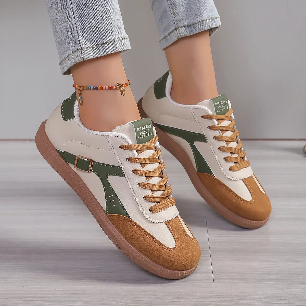 Harlowe — Women's Vintage Style Sneakers with Lightweight Comfort