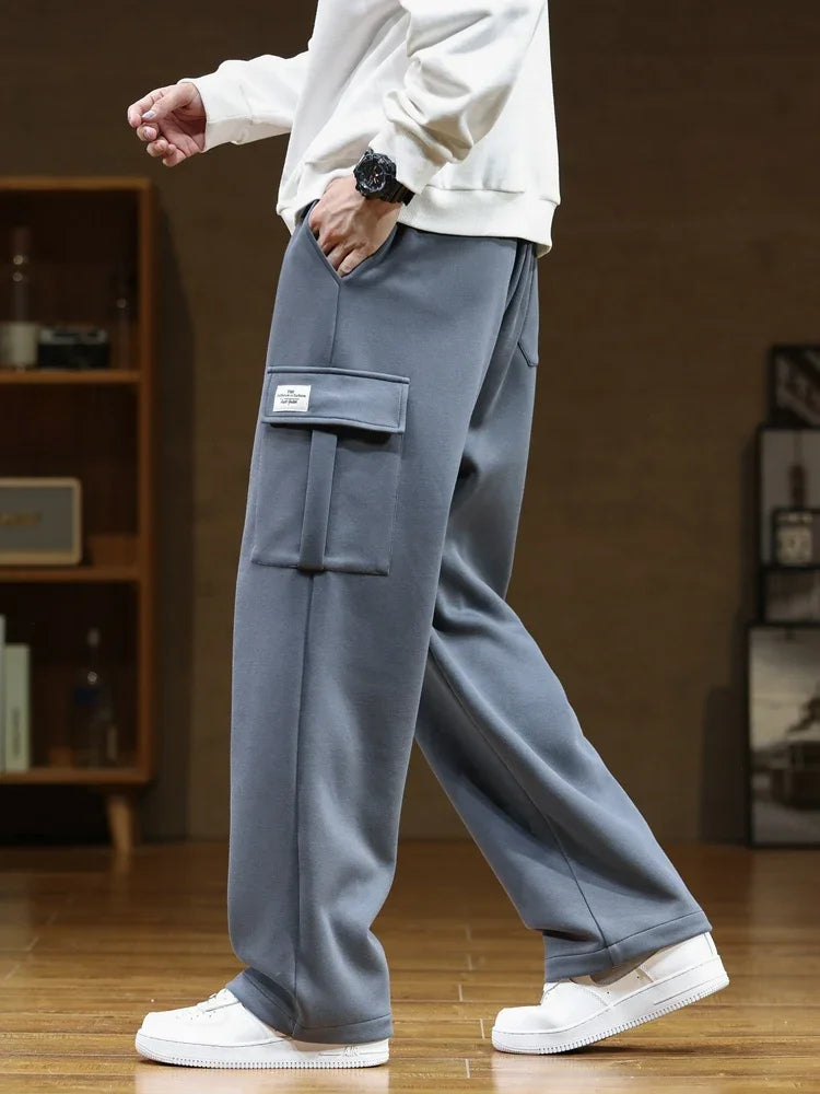 Lumen Sweatpants — Soft Cotton Blend Cargo Pants with Relaxed Fit