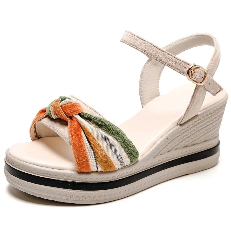 PlatformBow™ — Elevate Every Summer Step with Unstoppable Comfort and Style