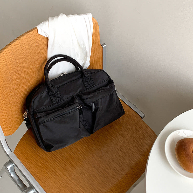 Kalen — Lightweight Nylon Crossbody Bag with Zipper Compartment