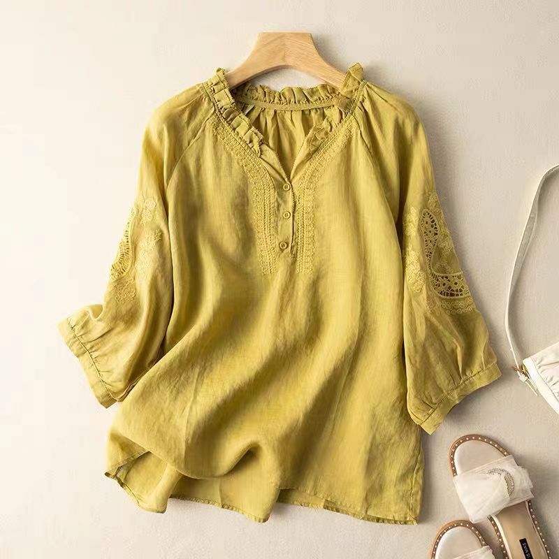 EmbroLinen™ — Own Every Glance with Feather-Light Comfort and Timeless Flair