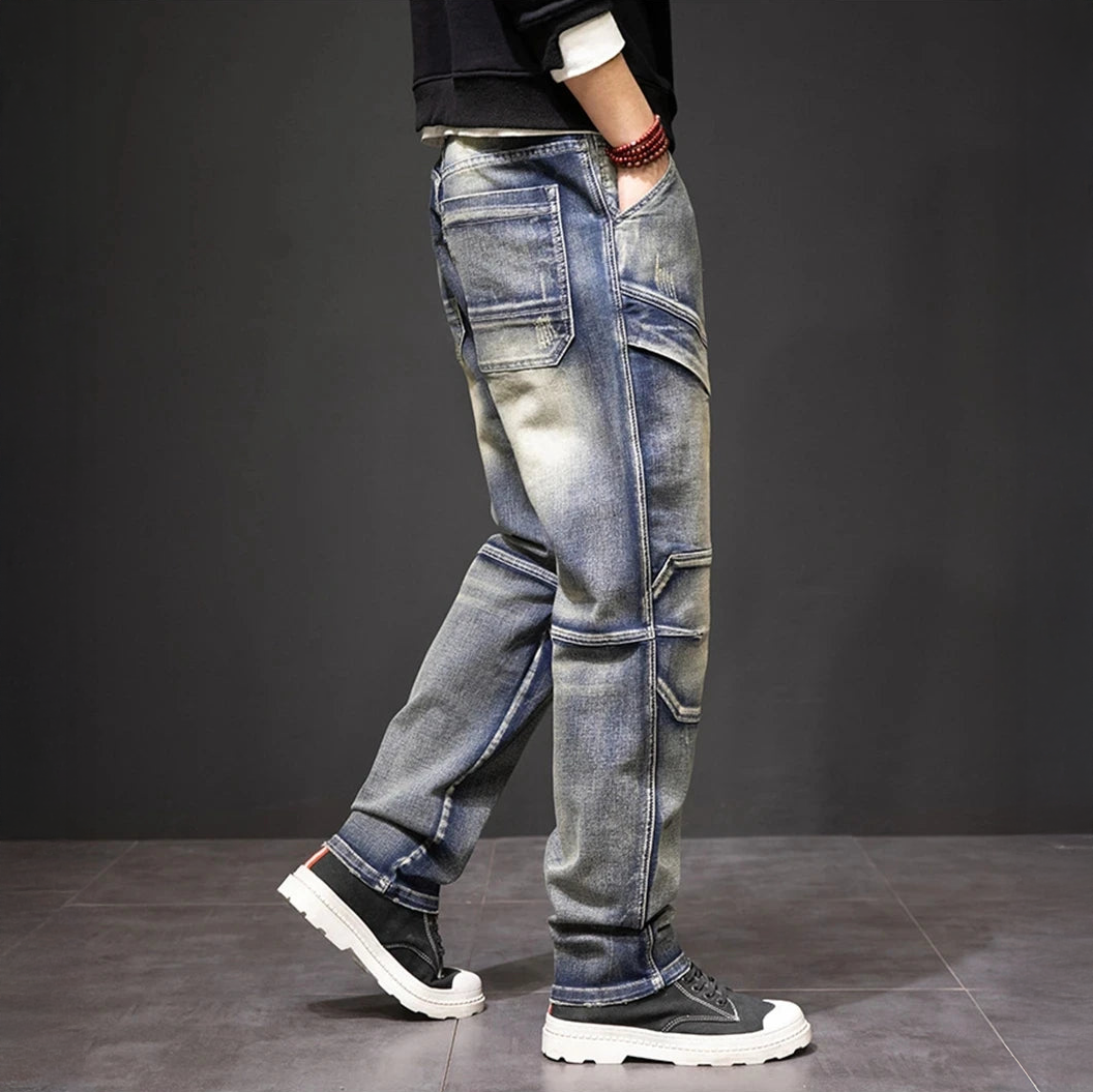 StreetFury Jeans™ — Own Every Street with Unstoppable Edge and Vintage Power