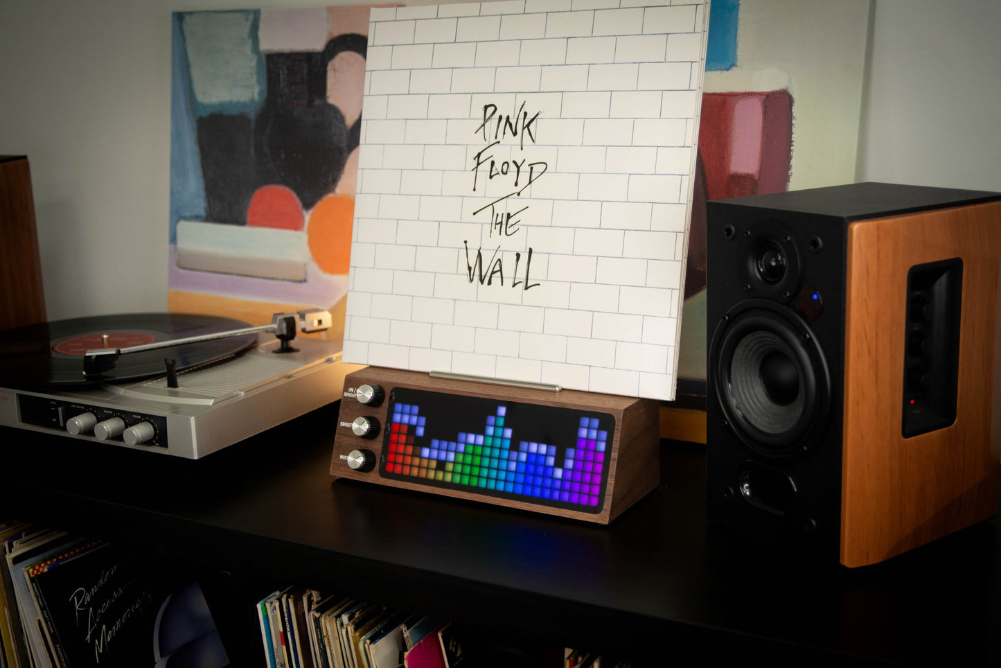 Vortexon Smart Now Playing Vinyl Record Stand
