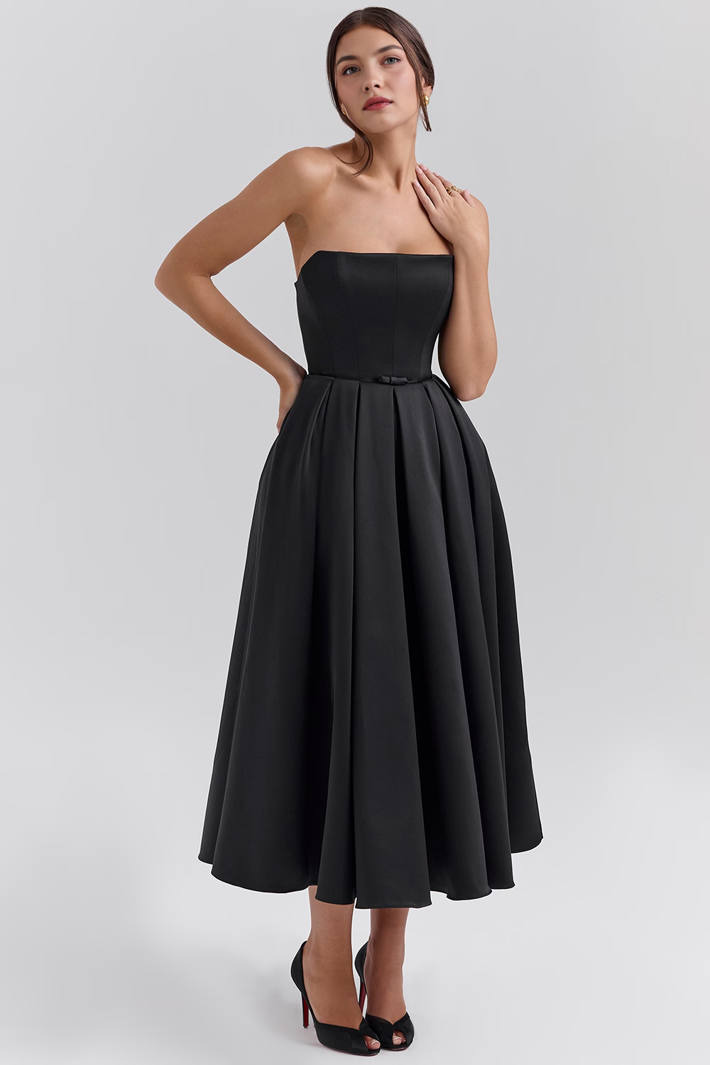 Liora — Elegant Bustier Dress with Waist-Defining Corset for Special Events