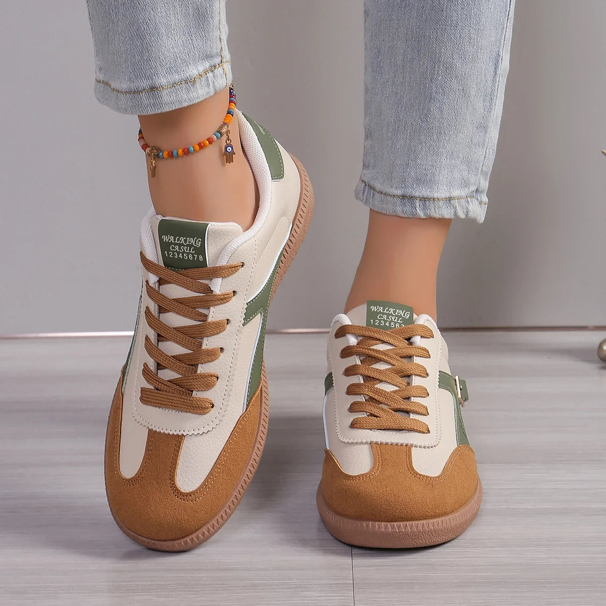 Harlowe — Women's Vintage Style Sneakers with Lightweight Comfort
