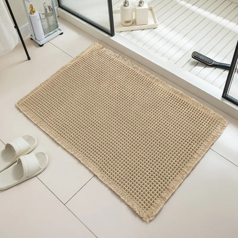 Solis Waffle Mat™ — Wrap Your Feet in Plush Luxury That Lasts All Day