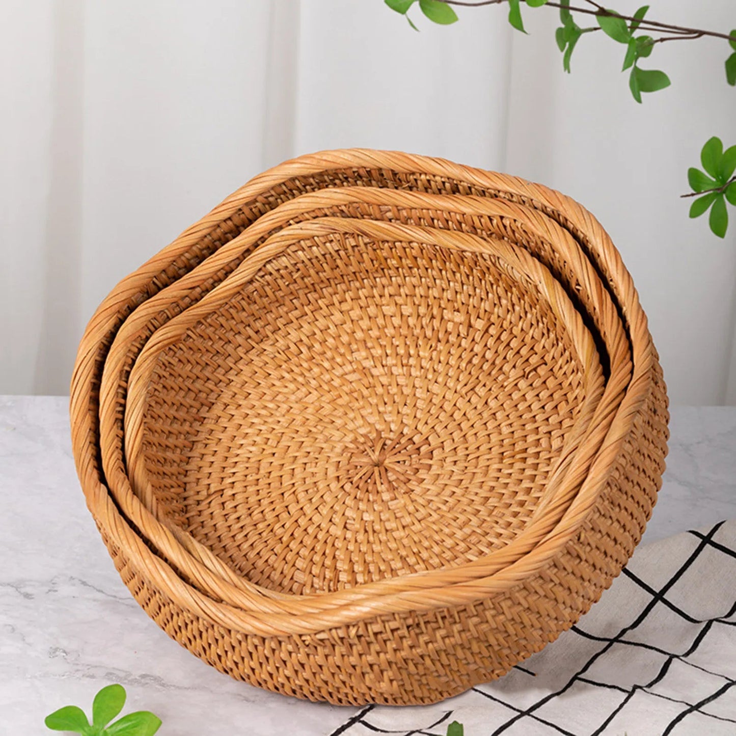 BambooBasket™ — Keep Your Fruits Fresh, Your Kitchen Stunning, and Your Life Clutter-Free
