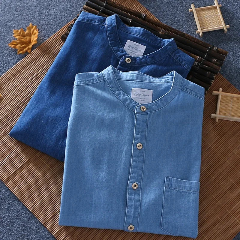 Zybrant Denim Flow Shirt