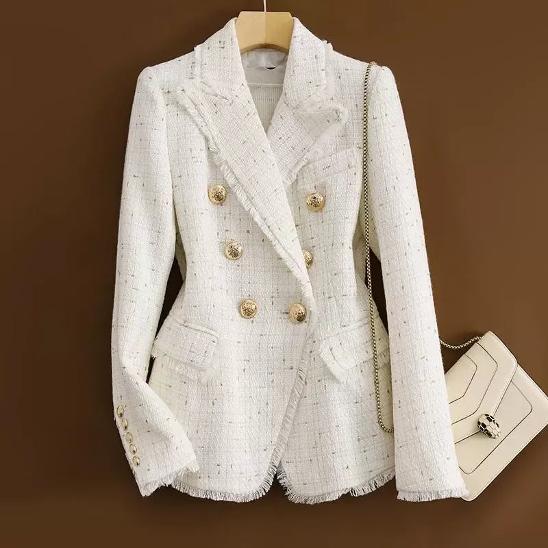 Built-To-Win Tweed Blazer™ — Command Every Room with Unstoppable Confidence