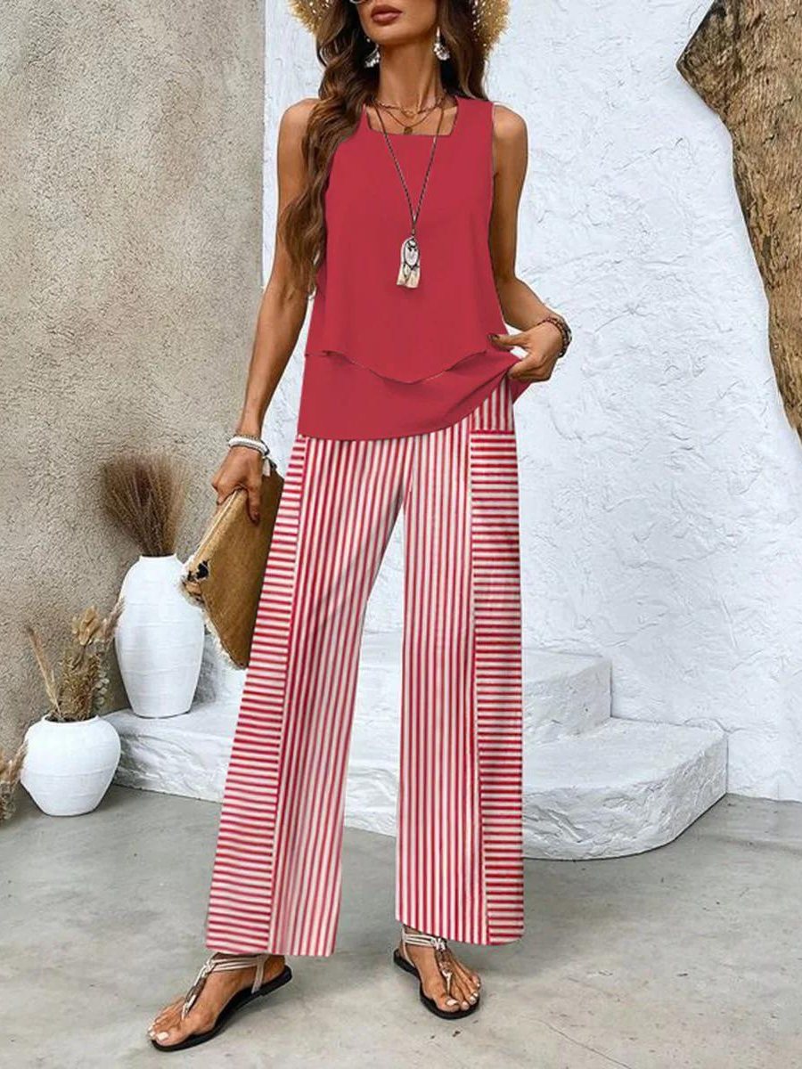Viora™ Two-Piece Set — Command Unstoppable Confidence with Every Breathable, Head-Turning Step