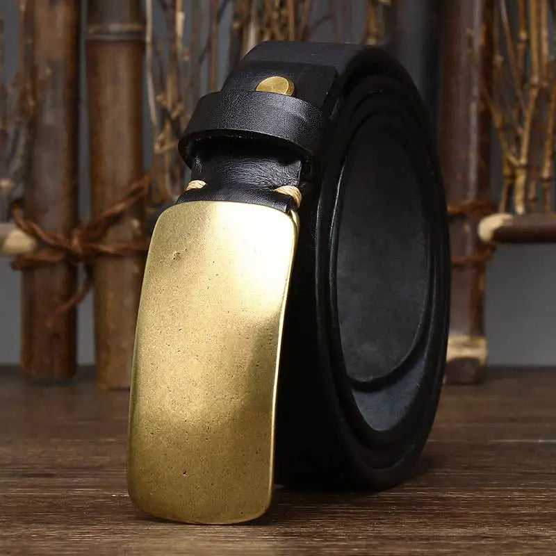Full-Grain Leather Belt™ — Command Attention with Timeless Strength and Unstoppable Style