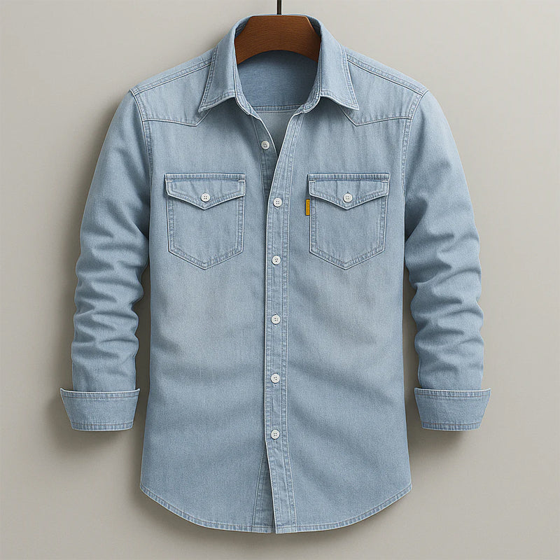 BenSmithColoradoDenimShirt™ — Own Every Moment with Unmatched Comfort and Rugged Style