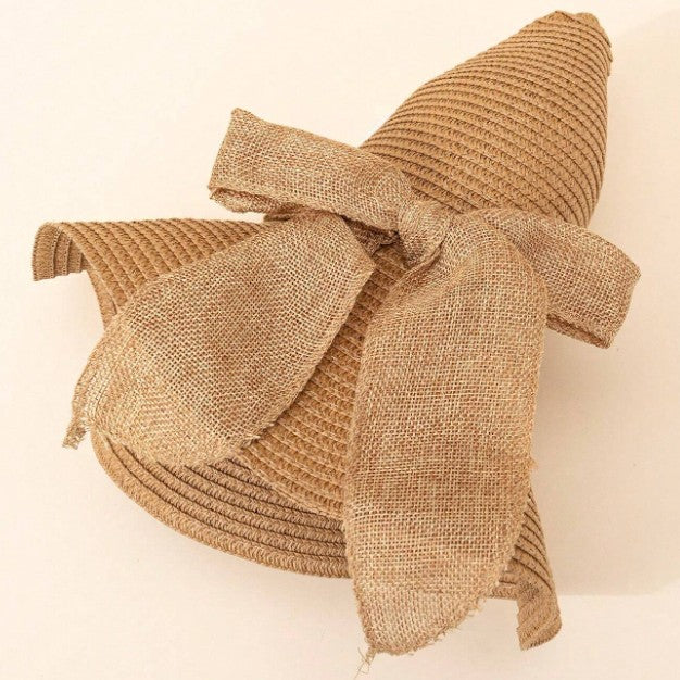 Lioren — Wide-Brim Straw Sun Hat with Adjustable Fit