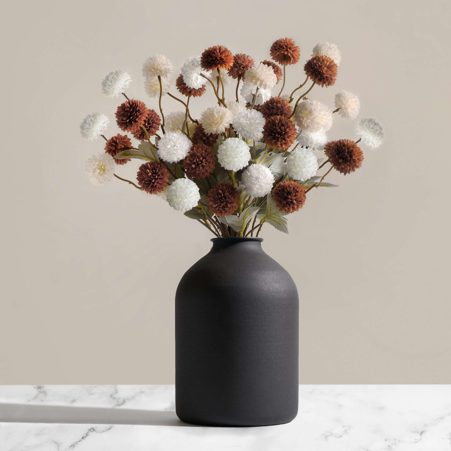 Liora — Faux Kiku Chrysanthemum Flowers for Elegant Home Decor