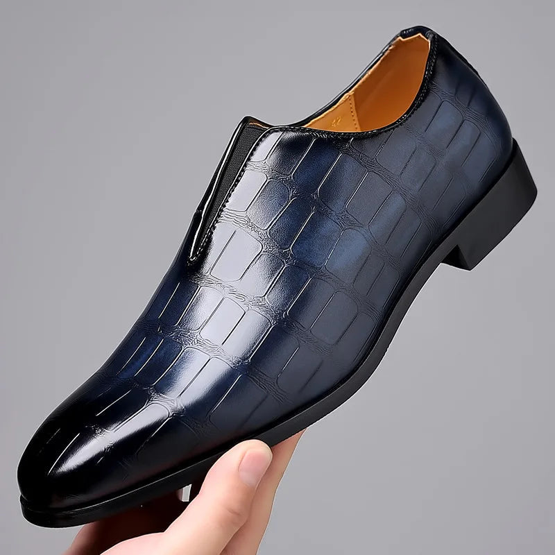Elowen — Genuine Leather Slip-On Shoes with Orthopedic Comfort