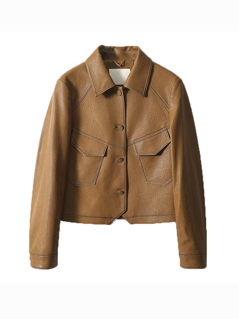 Vegan Leather Jacket™ — Own Every Room with Bold Power and Supreme Comfort