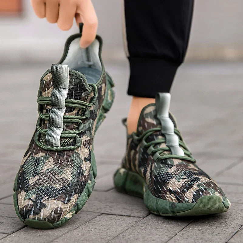 Tavik — Breathable Camo Sneakers with Cushioned Sole
