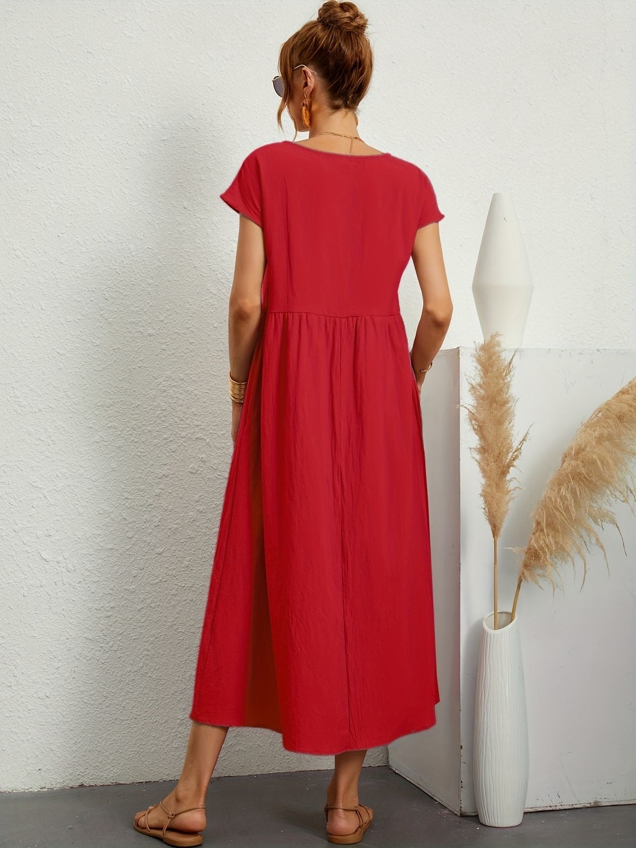 VeraLuxe™ Casual Dress — Effortless Elegance That Commands Every Room