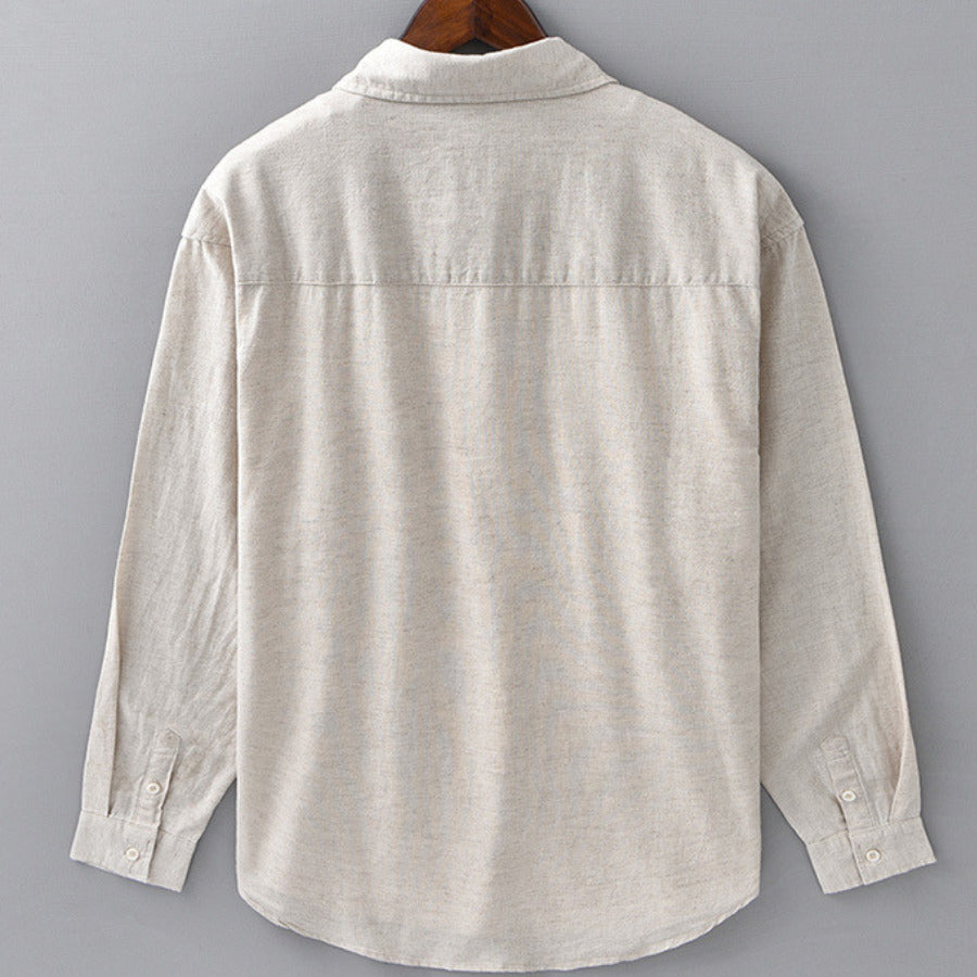 Norla Linen Shirt — Breathable Relaxed Fit Button-Down Shirt