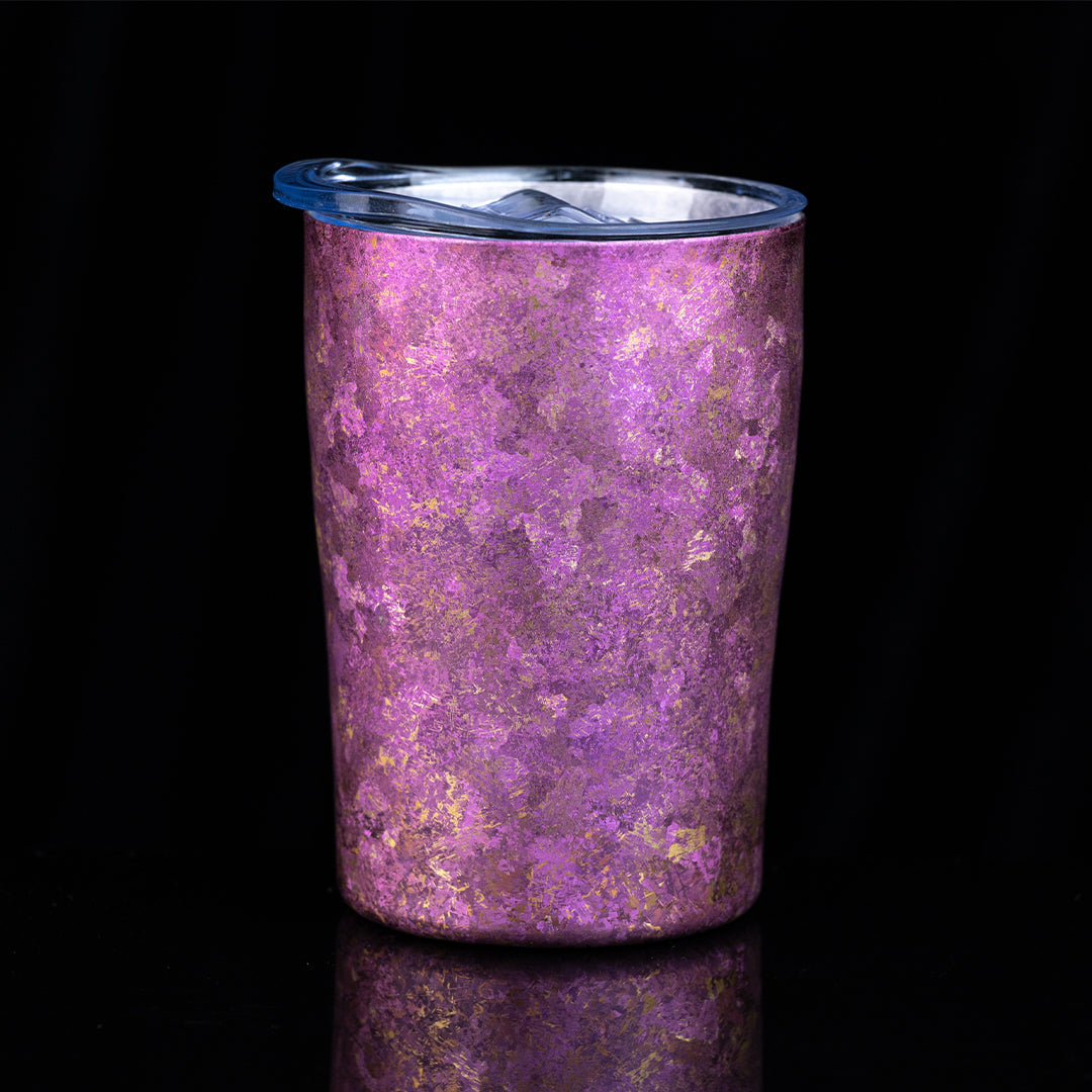 Veyron Cup — Pure Titanium Double-Wall Insulated Travel Mug