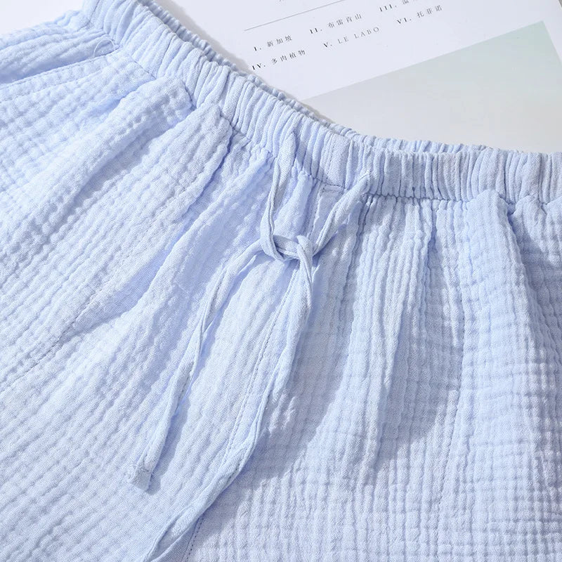 Crepe Cotton Shorts™ — Sleep Cool, Move Free, and Feel Blissfully Comfortable All Day