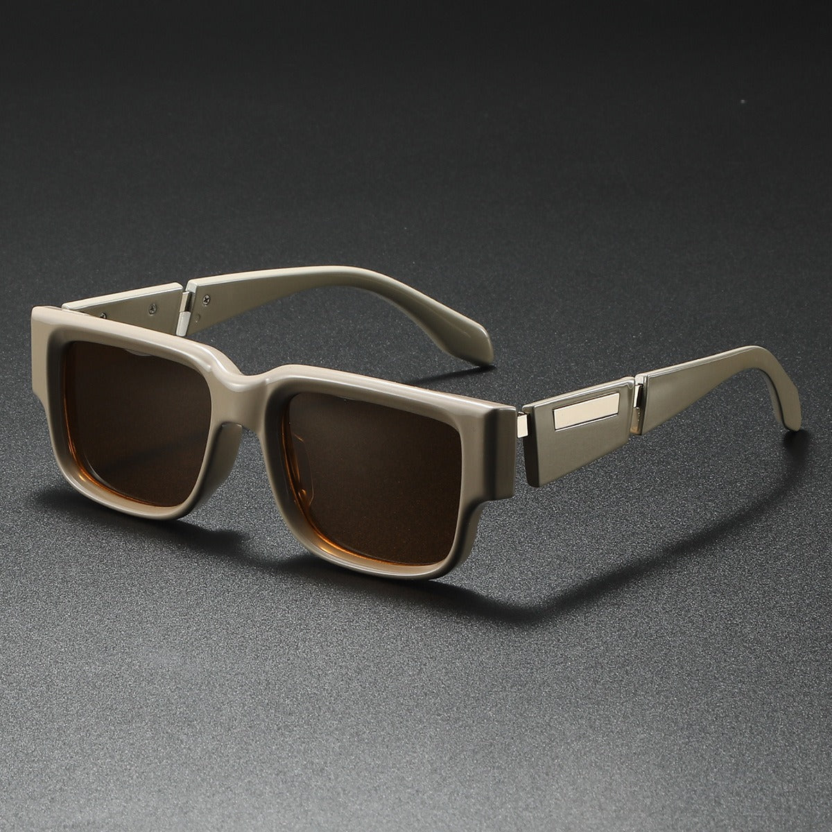 Neris — Oversized Square Sunglasses with UV400 Protection