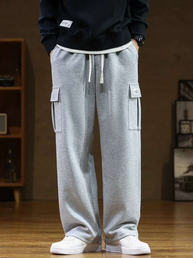 Lumen Sweatpants — Soft Cotton Blend Cargo Pants with Relaxed Fit