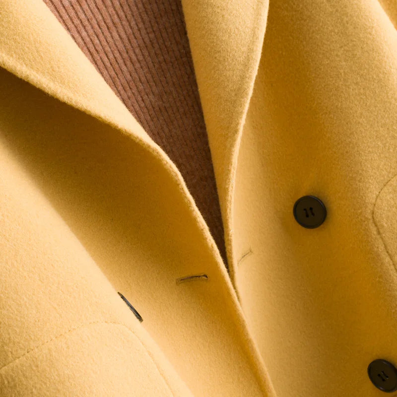 Norla — Double-Breasted Cashmere Wool Jacket for Fall and Winter