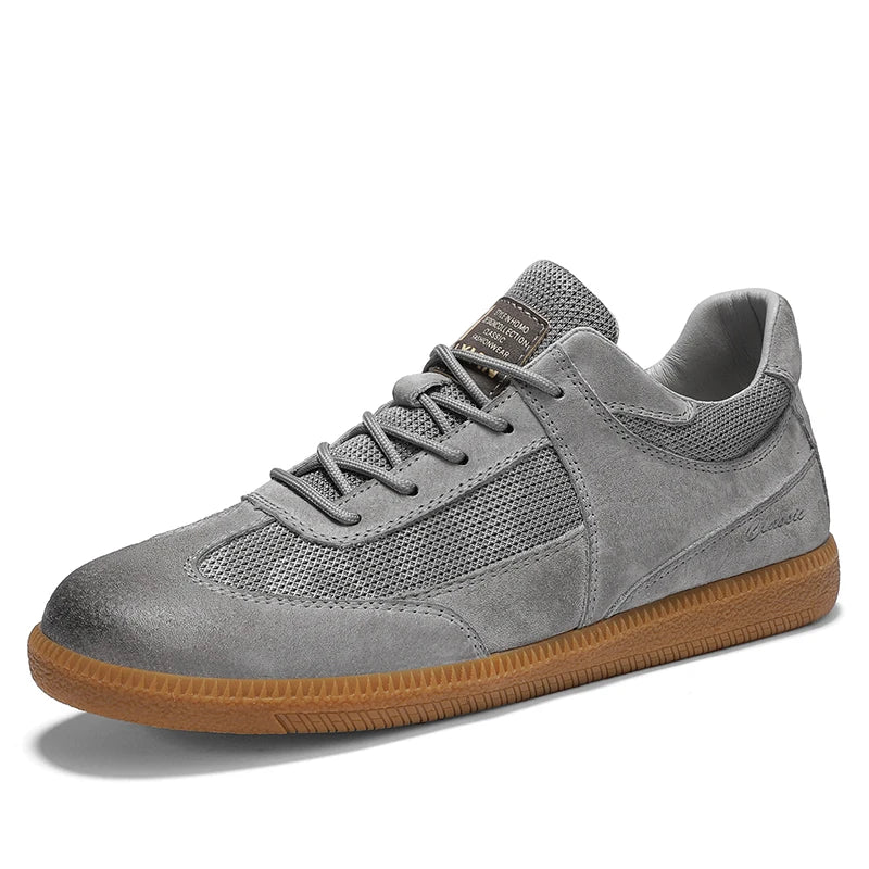 Liano Heritage — Italian Genuine Leather Sneaker with Durable Comfort