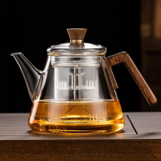 Vellora™ Glass Brew Teapot — Elevate Every Sip Into a Spellbinding Tea Experience