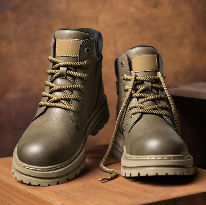 Norla Boots — Genuine Leather Durable Casual Boots with Adjustable Buckle