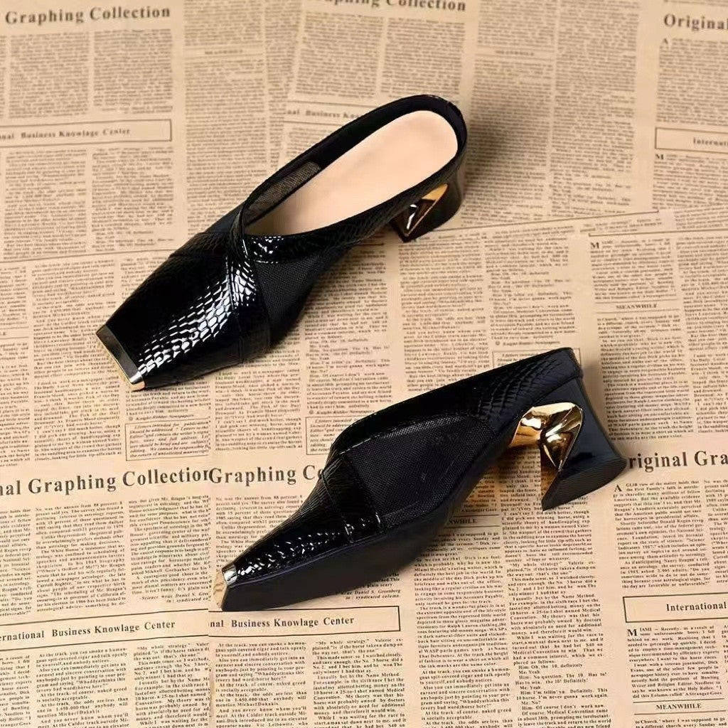 ChicBlackMules™ — Turn Heads and Own Every Step with Pain-Free Confidence