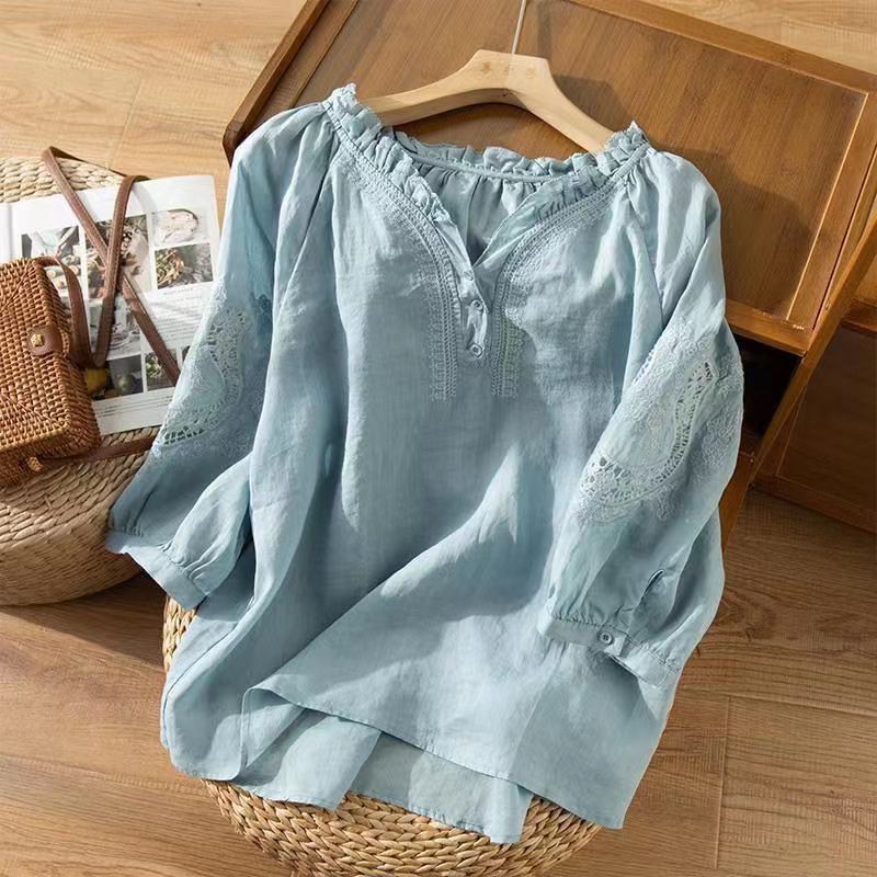 EmbroLinen™ — Own Every Glance with Feather-Light Comfort and Timeless Flair