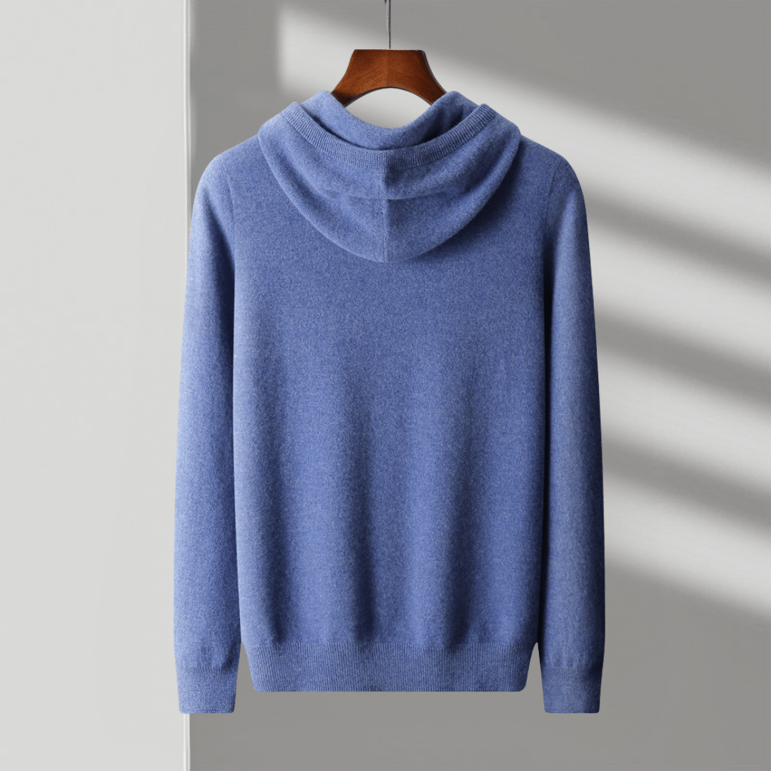 Veyden — Extra-Fine Merino Wool Hoodie with Moisture-Wicking Knit