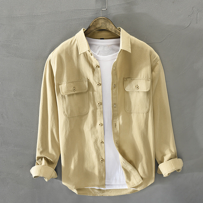Arlenza — Lightweight Gossamer Linen Shirt with Flap Pockets