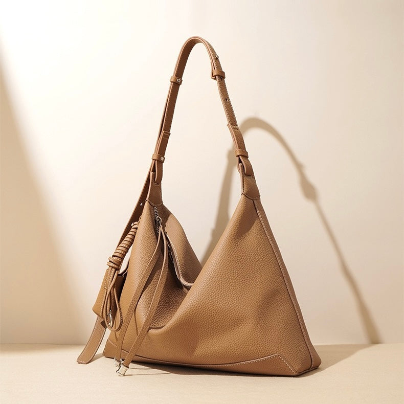 Elinor Tote — Women's Genuine Leather Commuter Bag with Spacious Interior