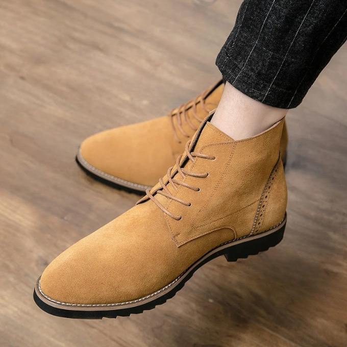 VeltriQ™ Suede Boots — Unmatched Comfort and Style That Powers Your Confidence All Day