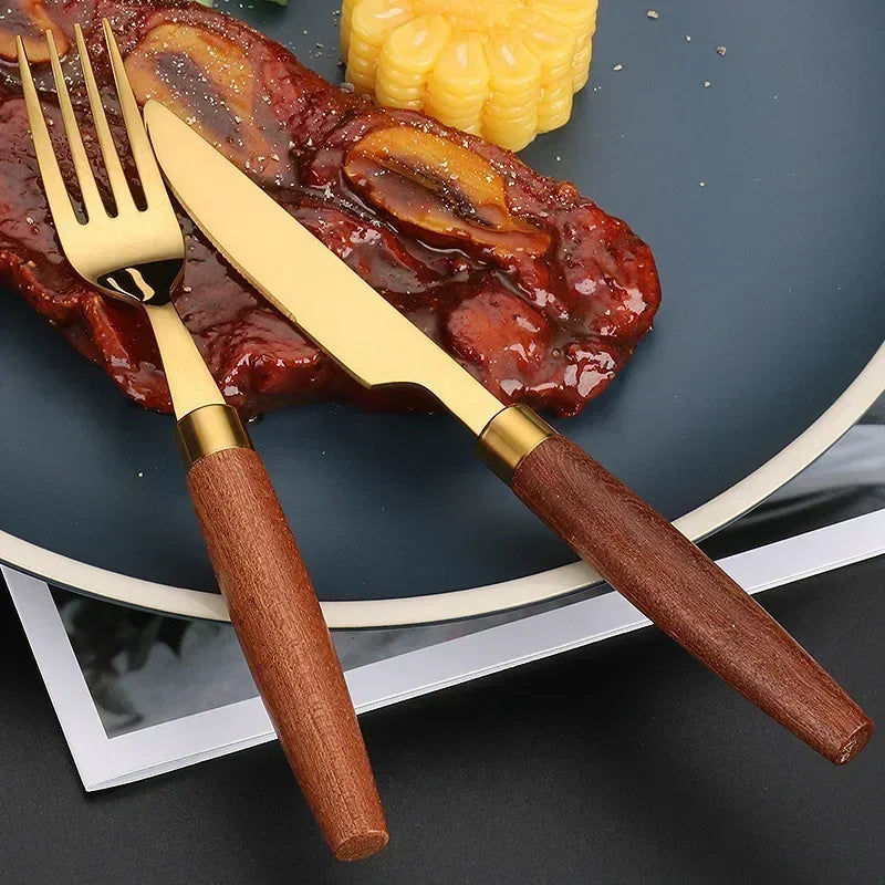 Silvergold Cutlery Set™ — Command Every Meal with Unforgettable Power and Style