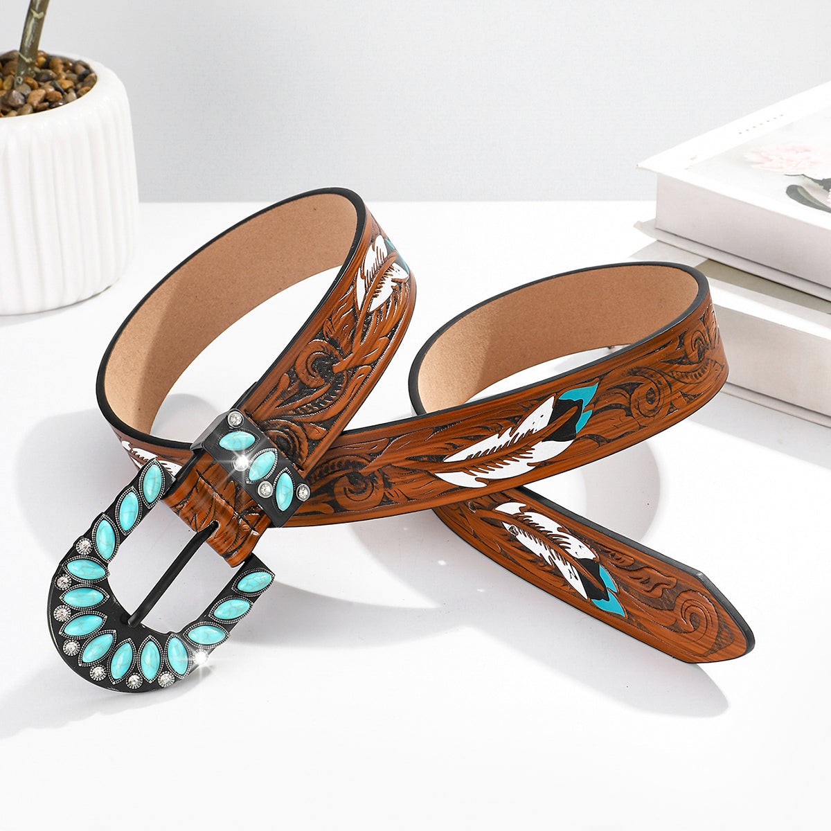 Turquoise Rebel™ — Command Attention with Wild Western Confidence