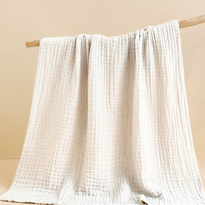 Liora Muslin — 100% Cotton Baby Swaddle Blanket with Breathable Softness
