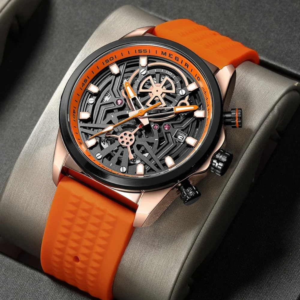 Openwork Precision™ — Command Power and Unstoppable Style with Every Second