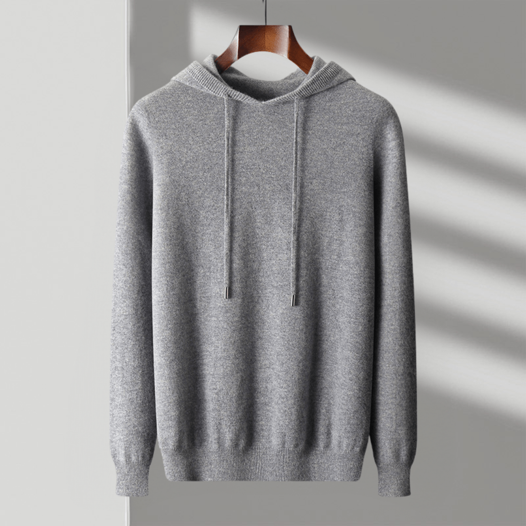 Veyden — Extra-Fine Merino Wool Hoodie with Moisture-Wicking Knit
