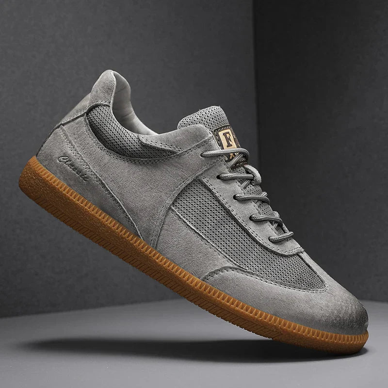 Liano Heritage — Italian Genuine Leather Sneaker with Durable Comfort