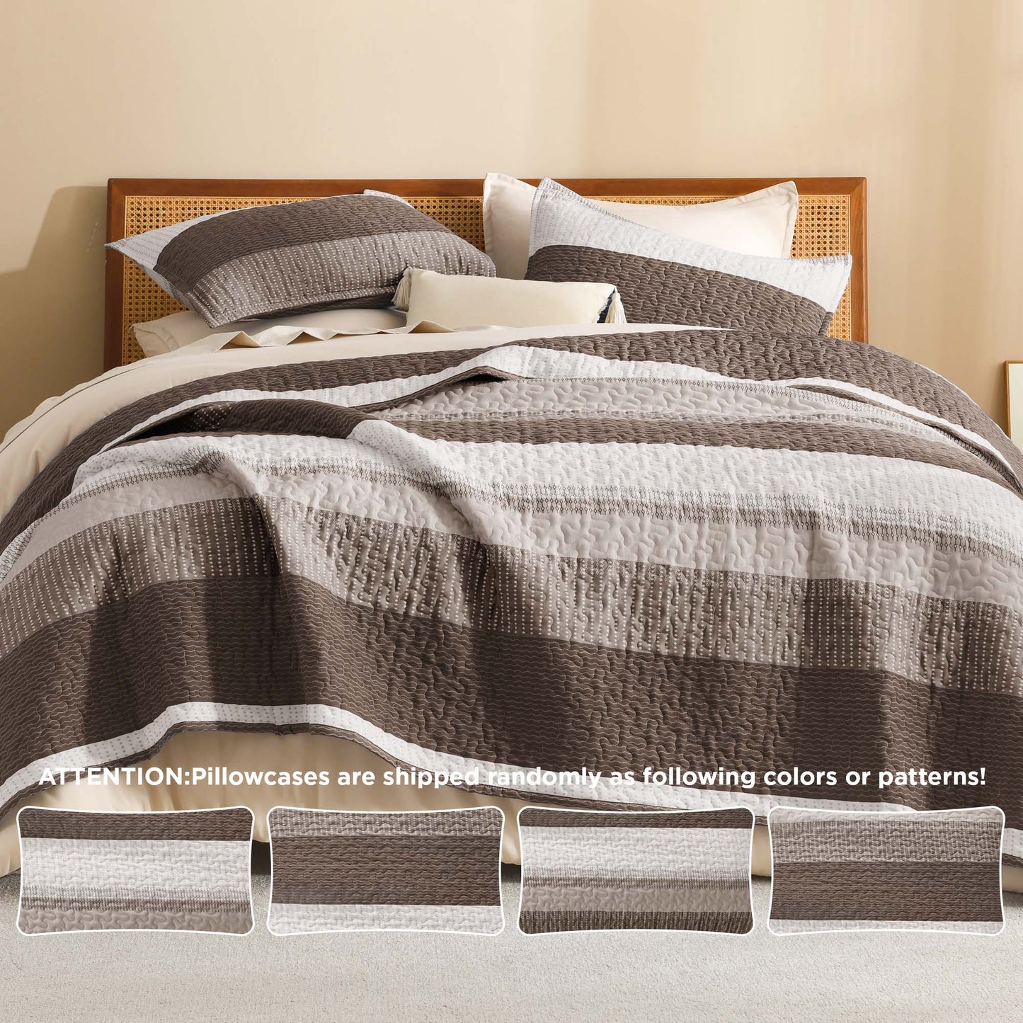 NoirZen™ Quilt Set — Wrap Yourself in Bold Style and All-Season Cloudlike Comfort
