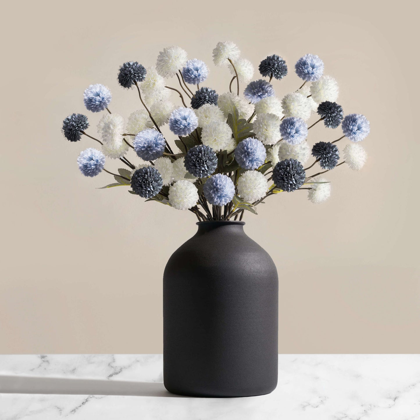 Liora — Faux Kiku Chrysanthemum Flowers for Elegant Home Decor