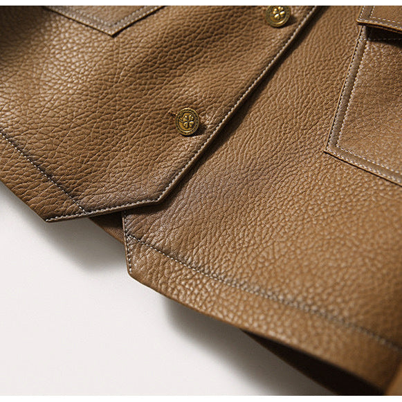 Vegan Leather Jacket™ — Own Every Room with Bold Power and Supreme Comfort