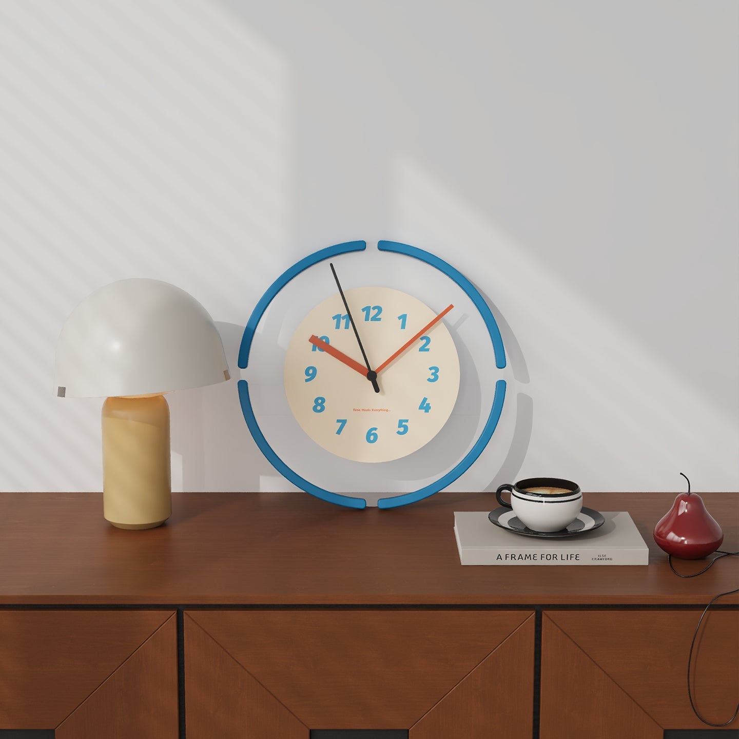 Orbin — Modern Ring Wall Clock with Silent Sweep Movement