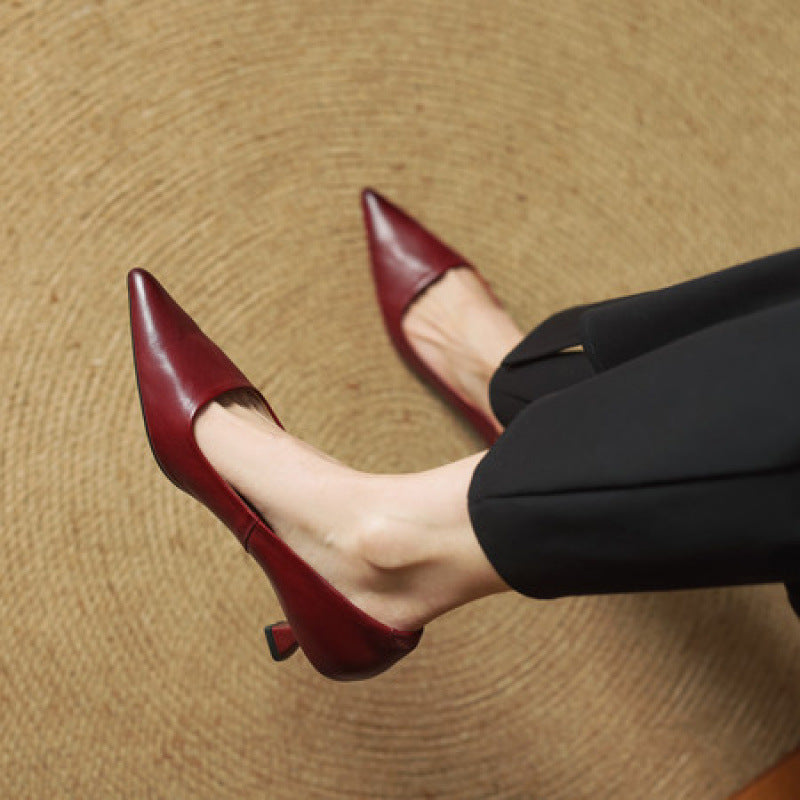 Premium Leather Pumps™ — Unleash All-Day Power and Effortless Elegance