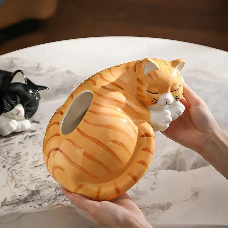 Cozy Ceramic Cat™ — Turn Everyday Tissues into a Stylish, Heartwarming Moment